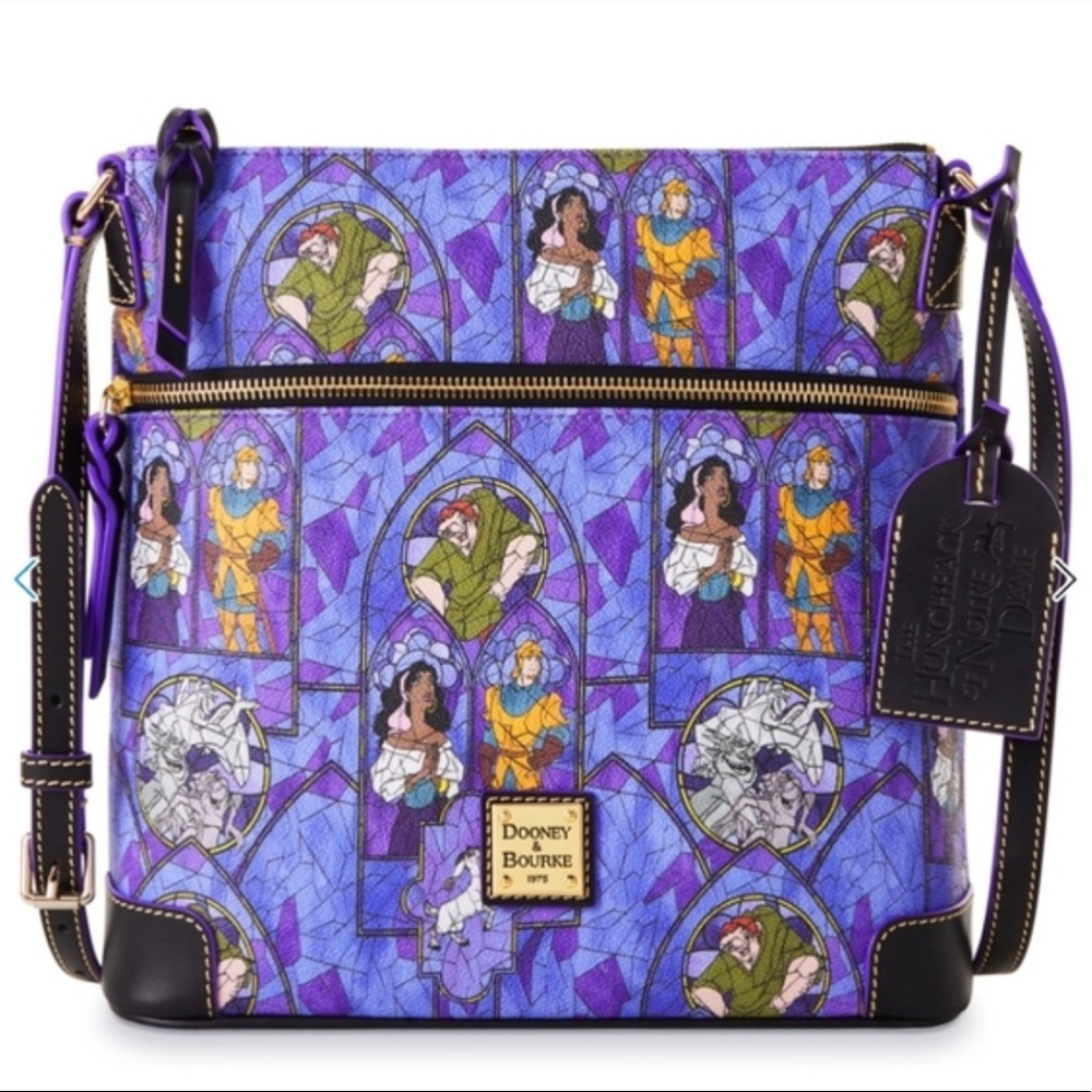 *Rare* Disney Dooney and Bourke Hunchback of Notre Dame Crossbody Bag